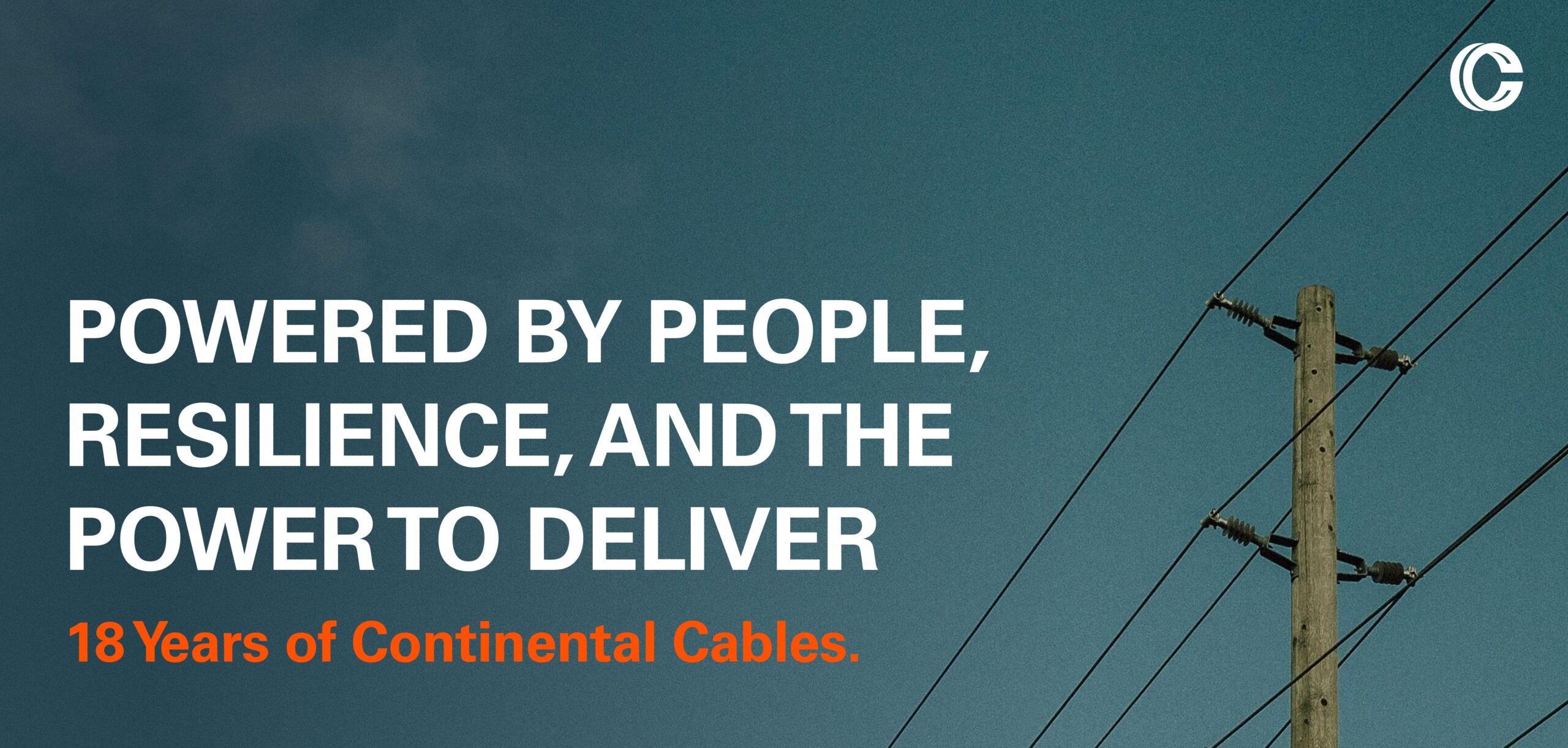 Powered by People, Resilience, and the Promise to Deliver: 18 Years of Continental Cables | Continental Cables